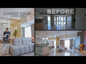 Interior Design/ Condo Tour / Akalain mong Apaka Ganda 😂 /Bare Unit to Fully Furnished Interior