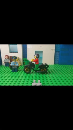Police vs Robber #lego #stopmotion #police