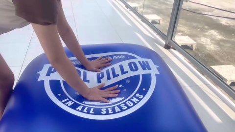 Pool Pillows for Above Ground Pools - 4 x 4 ft Winterize Closing Kit Cover, 0.4mm Winter Air Pillow for Above Ground Pools (2 Pcs)