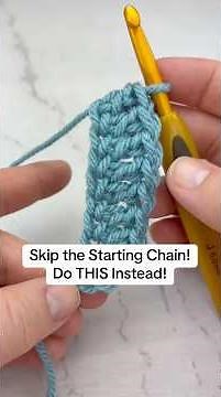 How to Crochet the Foundation Double Crochet (FDC) Stitch 🧶