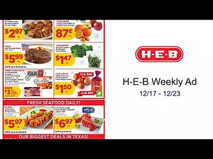 H-E-B Weekly Ad 12/17 - 12/23