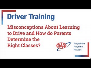 Misconceptions about Driver Training and the Right Classes