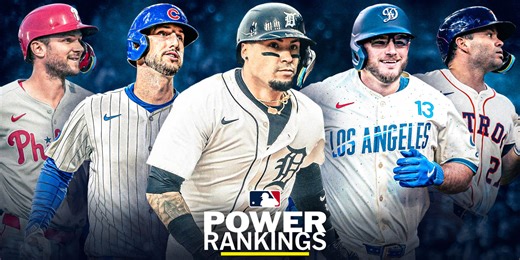 AL power continues reign atop Power Rankings at midway point