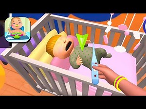 Virtual Baby Sitter Family Simulator - Check Baby with Thermometer | Gameplay Walkthrough #3