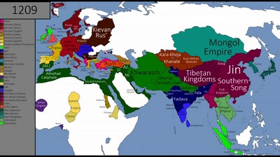 History of the World: Every Year on Make a GIF