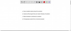 SOLVED:Which of the following statements about evolution is false?… | Numerade