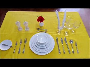 TVL FBS: Russian Table Setting for Lunch