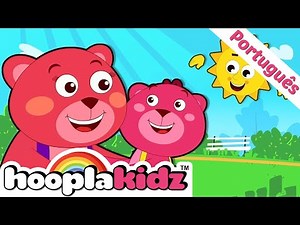 Se Você Está Feliz Bata Palmas | Músicas Infantis | HooplaKidz Brasil