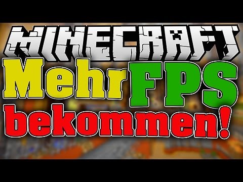Mehr FPS in Minecraft! • Weniger Laggs! • 10 Tipps / Tricks | [HD|60FPS]