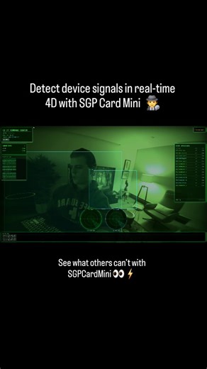 sgpcard on Instagram: "The onboarding process is simple. You only need one GPCard, although for better triangulation, using two significantly increases the capabilities, and with three, the system reaches optimal performance. The GPCard connects to your home Wi‑Fi network or to your own router and sends the data directly to our software, where the algorithm is already fully integrated into the application. The app is available for everyone to download and use on mobile or desktop. Inside the app