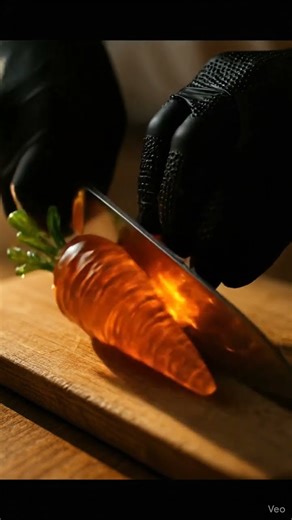 Carrot Asmr Video #AIASMR #ASMRShorts#OddlySatisfying #RelaxingSounds#DigitalASMR #AIAudio#AIVibe