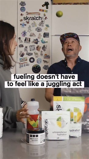 💒 We said “I do” to the perfect match(es?): Unsweetened Hydration, Electrolyte Booster, Sport Hydration Mix, and High-Carb Drink Mix. We tried hydration monogamy… but it turns out hydration works best in a polycule. 🧂They complete each other — unflavored, simple, sweet, complex — each partner arrives with 400 milligrams of sodium, yet not a hint of saltiness mars the union. 🚴‍♀️ Together they fuel every ride, every run, and every finish line. Raise a toast (of Skratch, obviously) to the Hydra