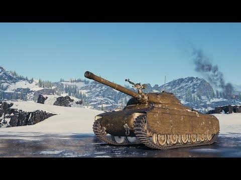CS-44 Gameplay World of Tanks Glacier and Ensk Maps