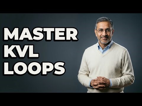 How Do You Formulate KVL Equations For Circuit Loops?