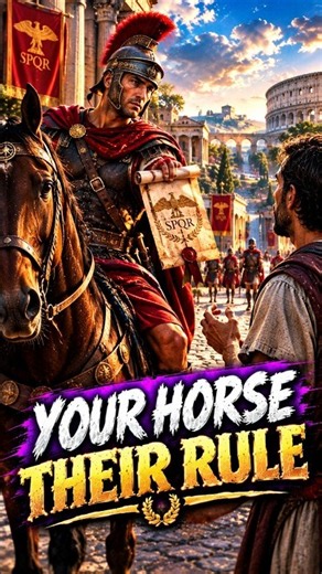 What Happened When A Roman Messenger Needed A Horse
