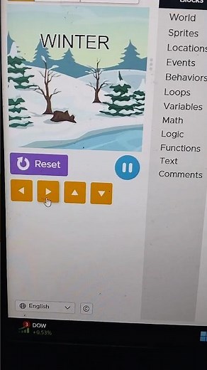 #shorts Coding for beginners/ Sprite lab project ideas /Change of Seasons#sprite #coding