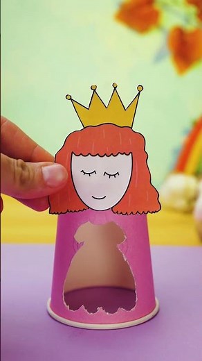 Turn Paper Cup Into Most Stunning Princess Dress #DIY #playandlearn
