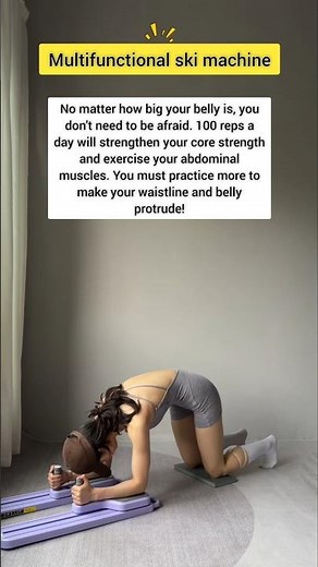 Power up your core and slim your legs with 100 reps on ski machine—the ultimate home ab burner!