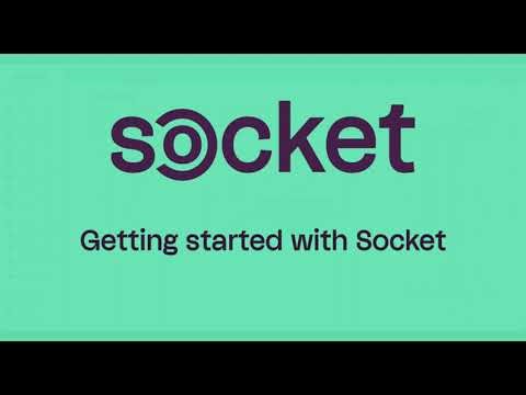 Get started with Socket - Onboarding Guide