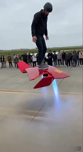 This Latest FLYING Hover Board will BLOW YOUR MIND! #science #tech #aibarber