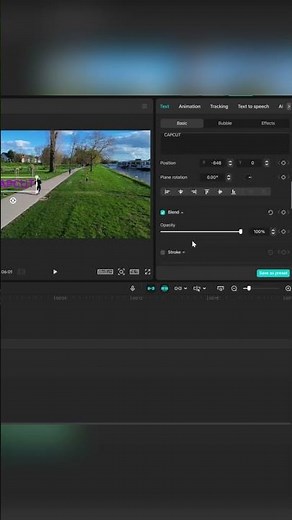 CapCut PC: Auto Track Text to Any Object (Motion Tracking Tutorial) #CapCutTutorial #TrackingEffect