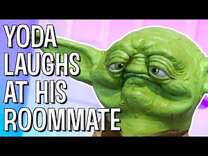 YODA LAUGHS AT HIS ROOMMATE - The Puppet Yoda Show