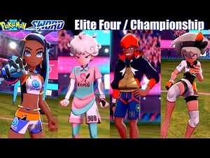 Pokemon Sword & Shield Elite Four Boss Fight / Championship