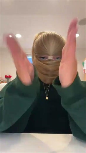 Double Masking: Face & Hair 😳🔥 cutetongueoutemoji #hairtok #hairstyle #hairstyles #fyp