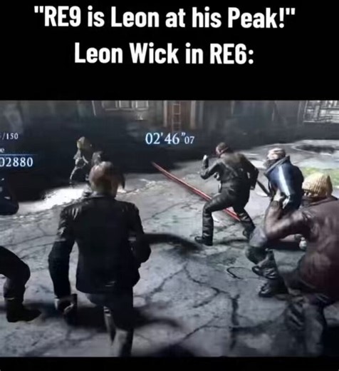 Queria jogar RE6 só pela resenha