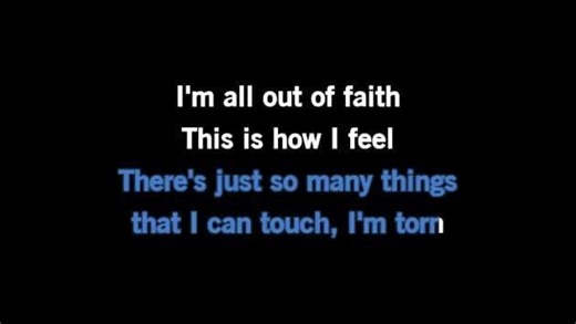 Karaoke Torn - Neck Deep - CDG, MP4, KFN - Karaoke Version