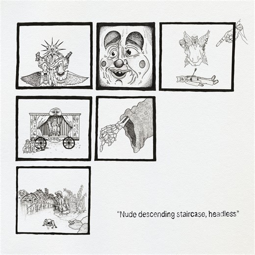 ALBUM REVIEW: Nude Descending Staircase, Headless - Teen Suicide - Distorted Sound Magazine