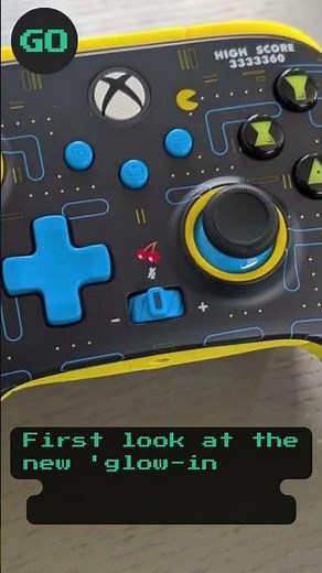 First look at the new 'glow in the dark' Pac Man Xbox controller