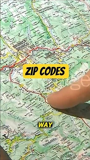 ZIP Codes Map Routes, Not Places