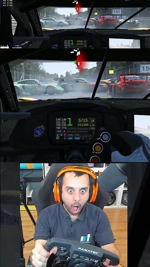 Uno de los accidentes más bestias que he visto en #simracing #lemansultimate #shorts