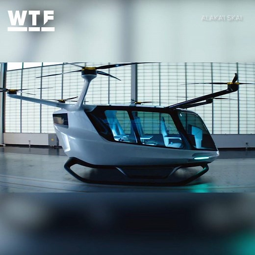 Most electric flying car designs have a limited range. This one is designed to fly for over 4 hours without stopping. | What the Future