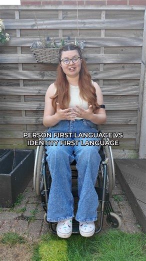 Jenni | Chronic Illness Hacks | Disability Education 101: Person First Language Vs Identity First Language - which is correct? Be sure to share this with someone who... | Instagram