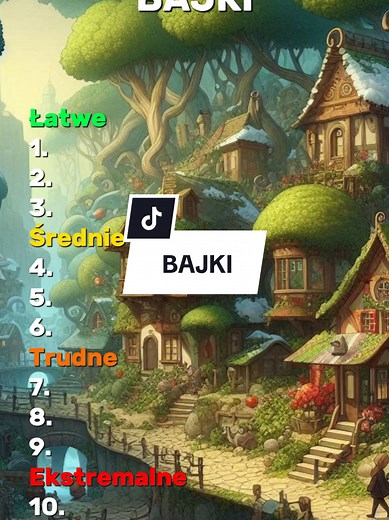 Quiz o Bajkach: Sprawdź swoją Wiedzę! 🤓
