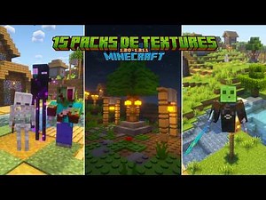 15 Packs de Textures pour vos Survies Minecraft 1.20 - 1.21