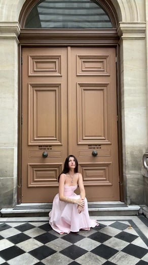 the rain makes this dress even prettier