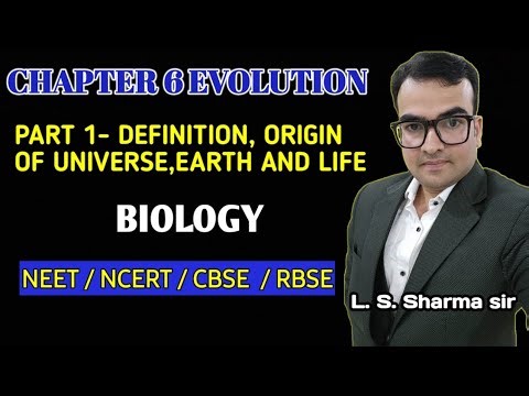 Chapter 6 Evolution Part-1 Biology||CBSE||RBSE||NCERT