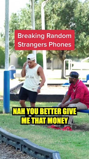 Breaking Strangers Phones! | Legit Tim