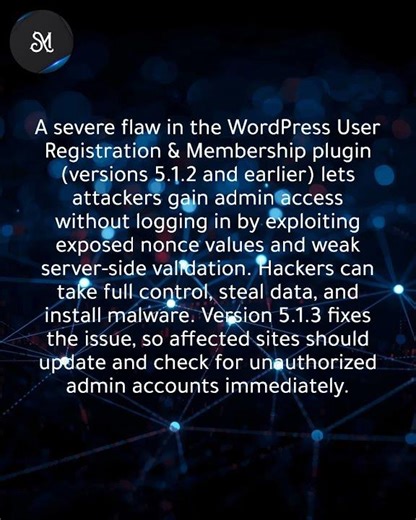 Flaw puts 60,000 WordPress sites at risk as hackers can create hidden admin accounts