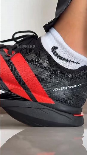 🔥MAX-STACK SOFTNESS?! Adidas Adizero Prime X3 — Cushion Feel That Defies Physics 👟🧈⚡ #shorts #fypシ