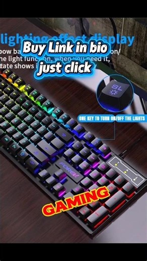 Best RGB Mechanical Gaming Keyboard 2026 🔥 104 Key Backlit Waterproof Keyboard & Mouse Combo Review