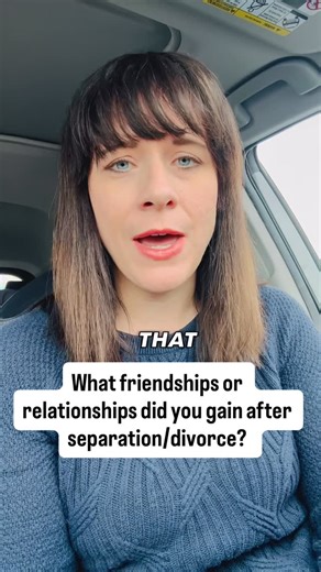 Sincerely, Divorced ™ on Instagram: "We want to know: what relationships or friendships did you gain after divorce/separation? 🌟 Oftentimes we focus on what we lose (which absolutely deserves recognition because it’s a lot), but there are some amazing relationships we can gain too. 🩷 #divorce #friendship #question #community #trending"