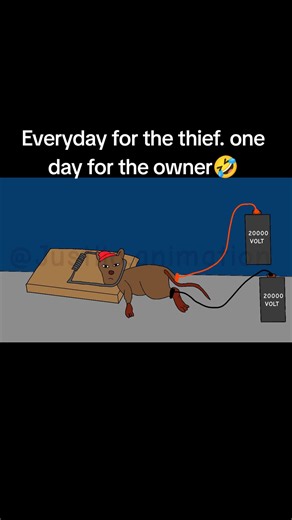 Everyday for the Thief, One Day for the Owner: FlipaClip Animation