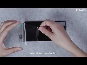 Installing PITAKA Screen Protector on Samsung Galaxy S24 Ultra, S24 Plus, S24