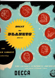 Holst, Sir Malcolm Sargent, The London Symphony Orchestra - The Planets Opus 32