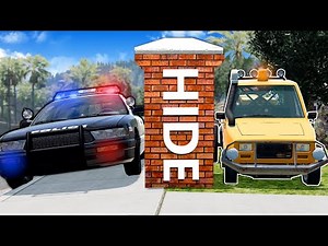 Using RANDOM CARS for Hide and Seek! (BeamNG Multiplayer)