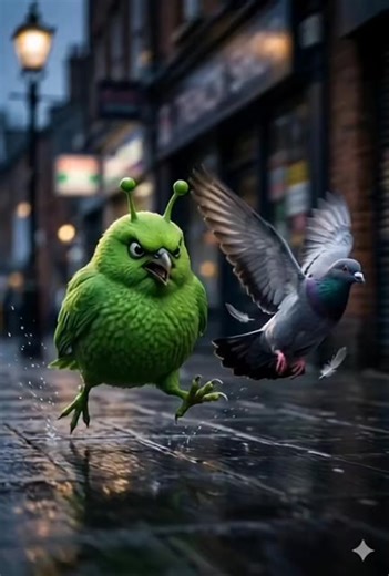 Sigeon Gets Chased by Aliens: A Wild Adventure